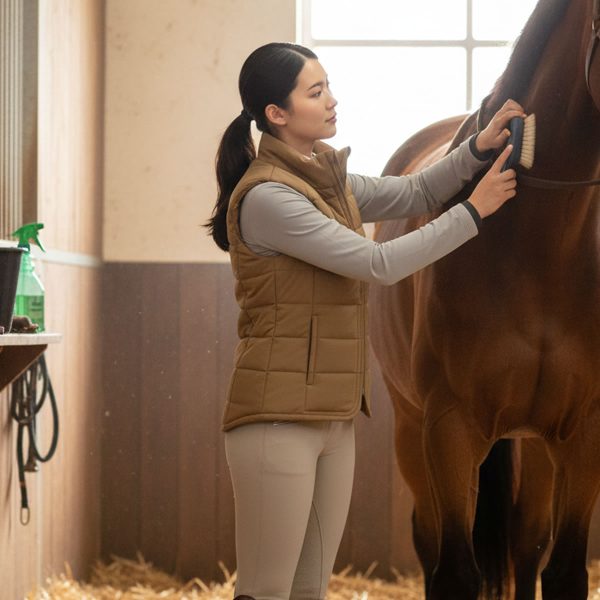 EQULIBERTA フレックス スリムベスト レディース