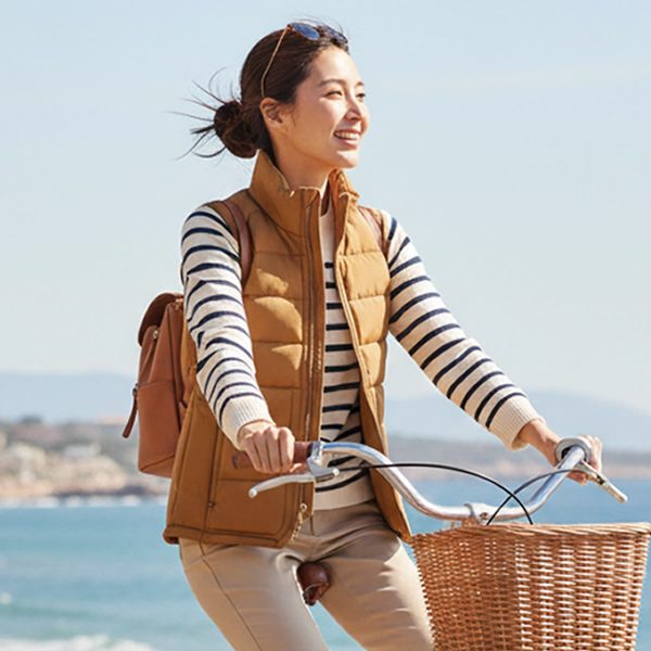 EQULIBERTA フレックス スリムベスト レディース