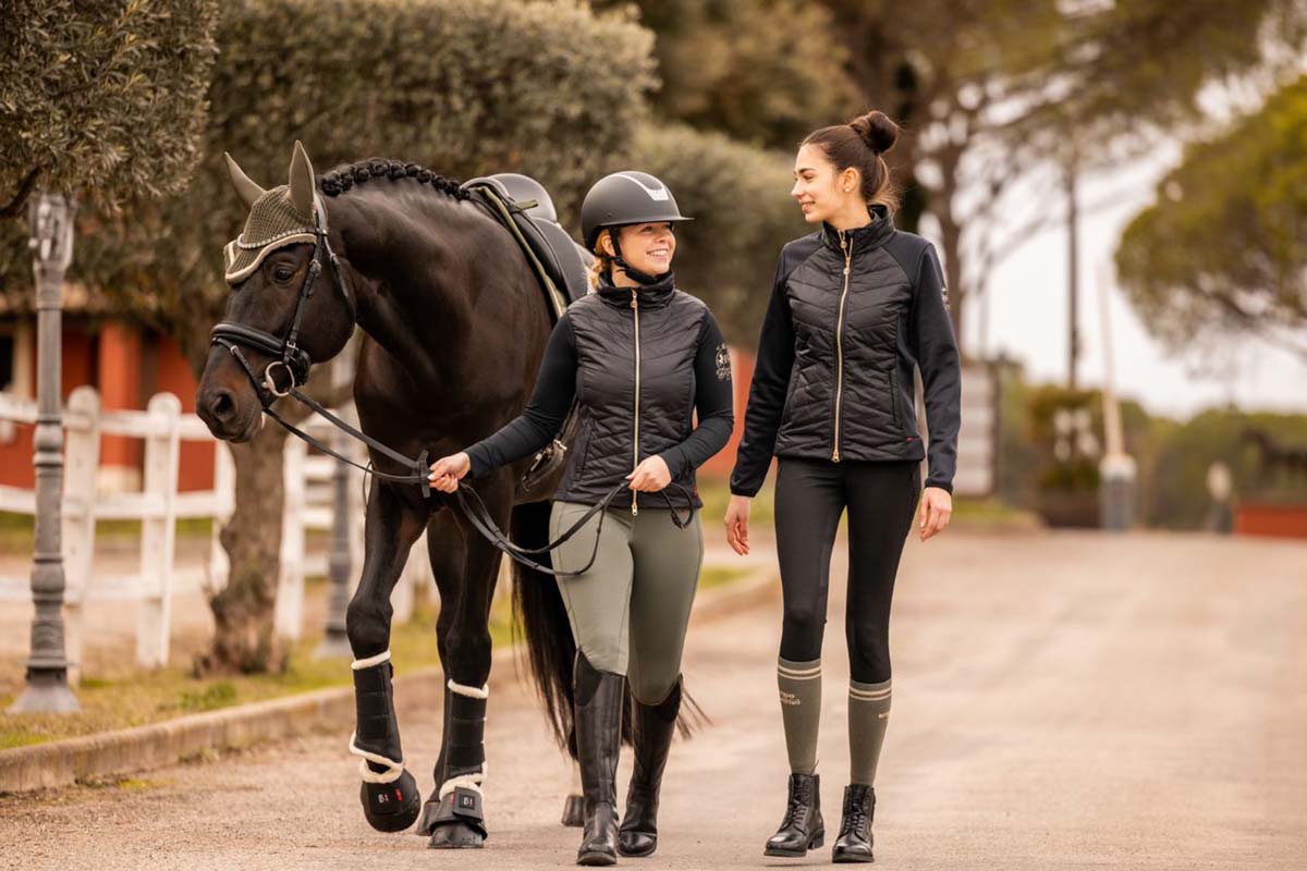 石見銀山 乗馬用品 前肢プロテクターEquestrian Stockholm Sサイズ